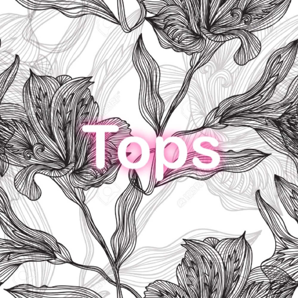 Tops listed below this post in my closet